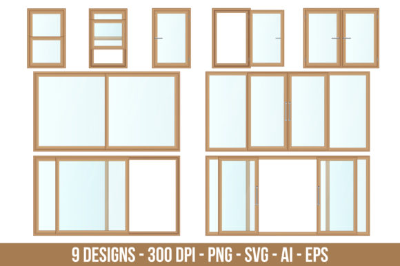 Download Opened and Closed Balcony Sliding Door - Premium Resources