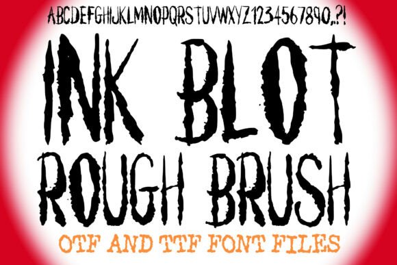 Download Ink Blot Rough Brush - Blot Collection