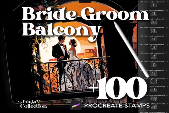 Download 100+ Procreate Bride and Groom Balcony - Premium Resources